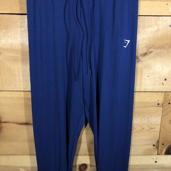 Gymshark Vital Seamless 2.0 Jogger Sweatpants Womens Size Medium Drawstring Blue - Picture 3 of 9